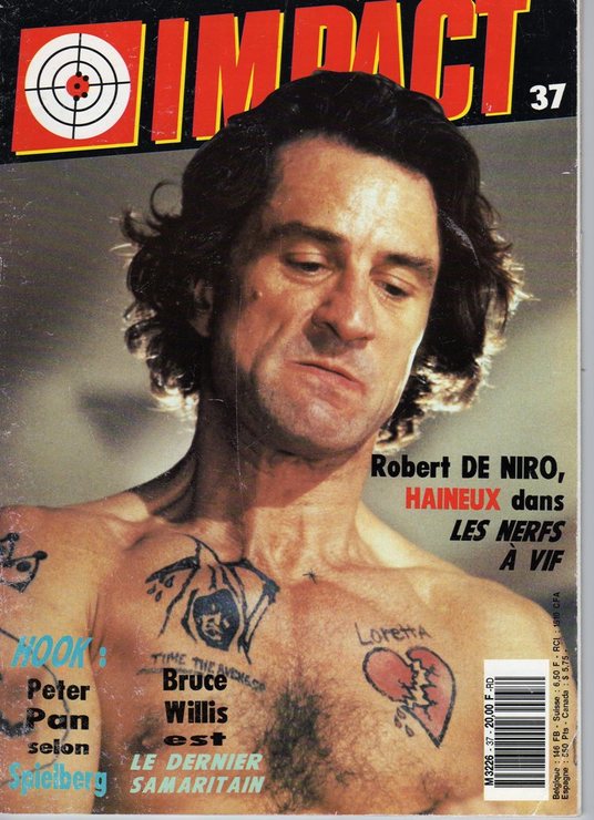 IMPACT (Fr) magazine cover Issue 37 February 1992