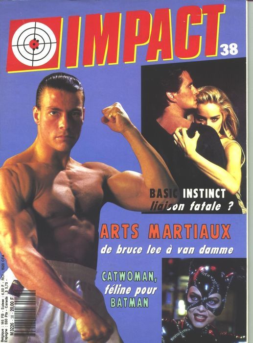 IMPACT (Fr) magazine cover Issue 38 April 1992