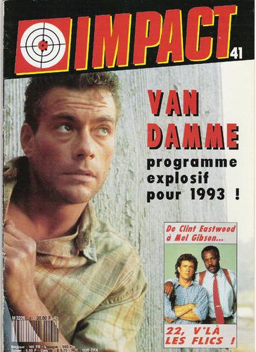 IMPACT (Fr) magazine side cover Issue 41 October 1992
