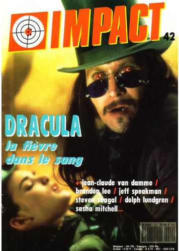 IMPACT (Fr) magazine side cover Issue 42 December 1992