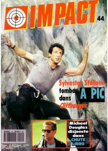 IMPACT (Fr) magazine side cover Issue 44 April 1993