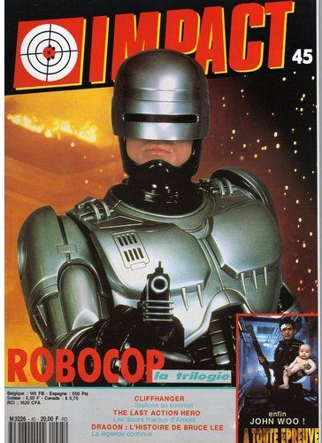 IMPACT (Fr) magazine side cover Issue 45 June 1993