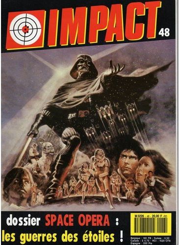 IMPACT (Fr) magazine side cover Issue 48 December 1993