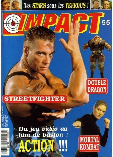 IMPACT (Fr) magazine side cover Issue 55 February 1995