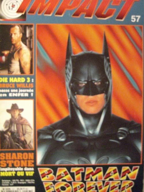 IMPACT (Fr) magazine side cover Issue 57 June 1995