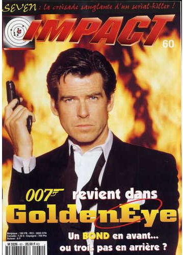 IMPACT (Fr) magazine side cover Issue 60 December 1995