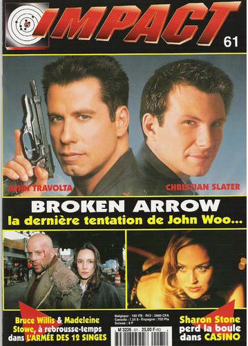 IMPACT (Fr) magazine side cover Issue 61 February 1996