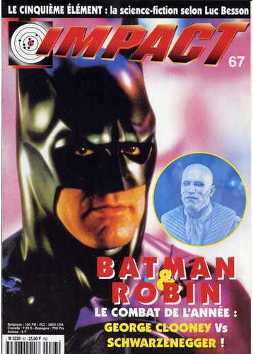IMPACT (Fr) magazine side cover Issue 67 April 1997