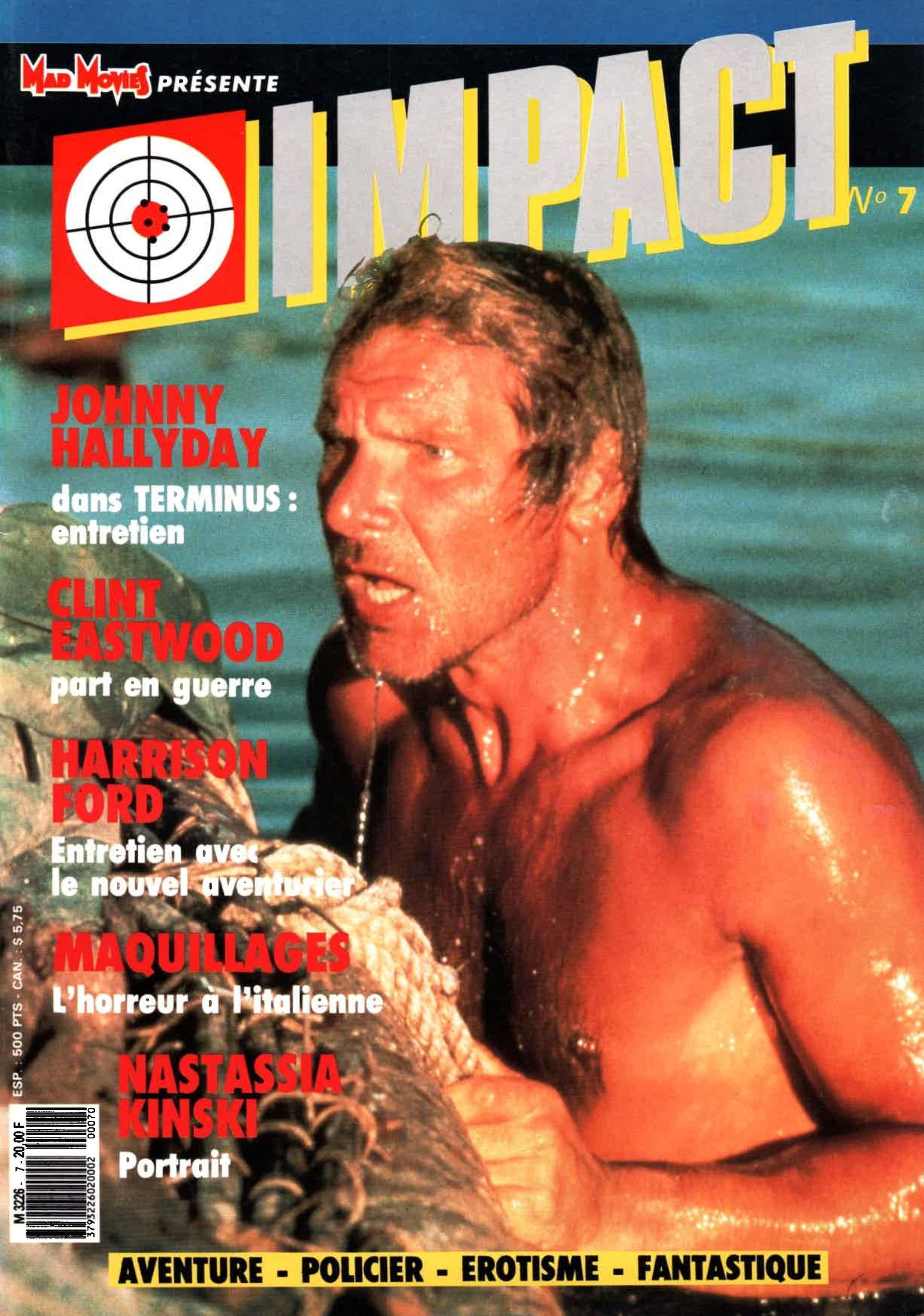 IMPACT (Fr) magazine side cover Issue 7  