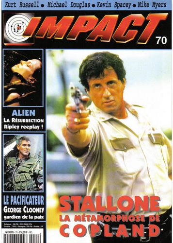 IMPACT (Fr) magazine side cover Issue 70 October 1997