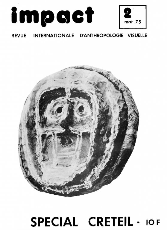 IMPACT (Fr-70s) magazine side cover Issue 2 May 1975