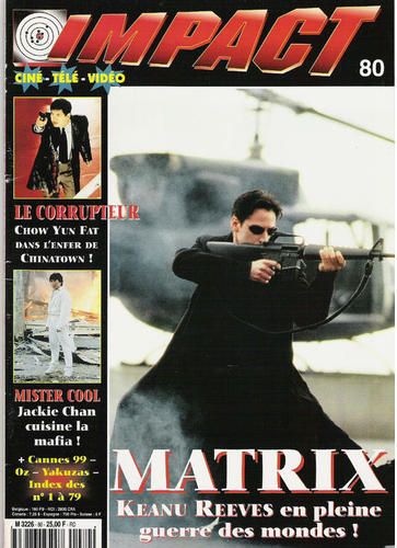 IMPACT (Fr) magazine side cover Issue 80 June 1999