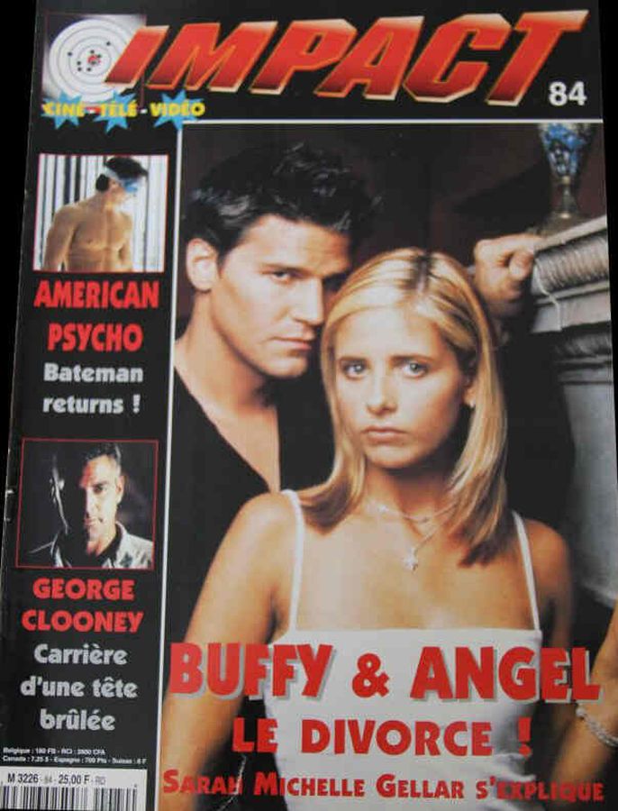 IMPACT (Fr) magazine side cover Issue 84  2000