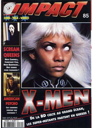 IMPACT (Fr) magazine side cover Issue 85 April 2000