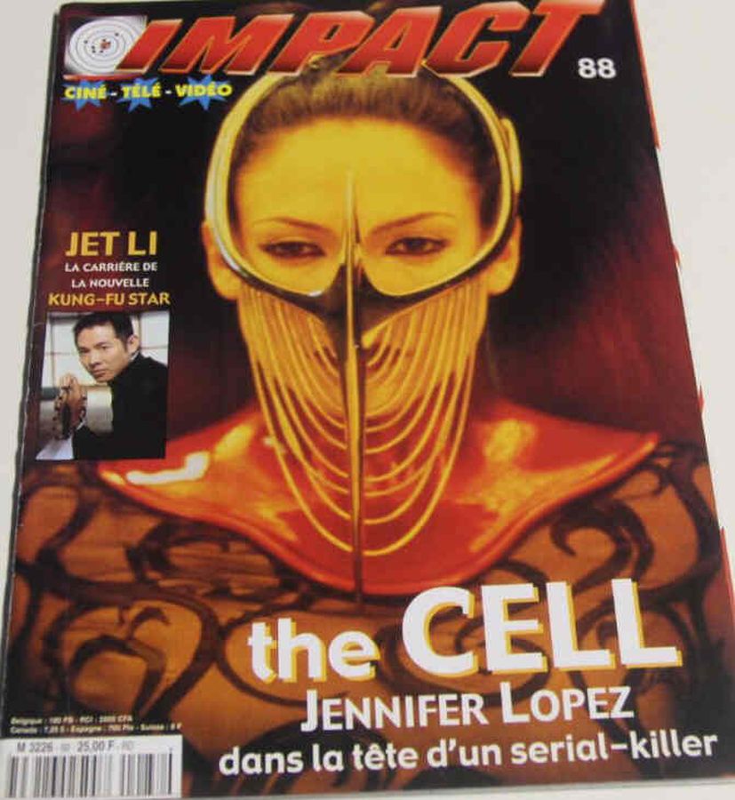 IMPACT (Fr) magazine side cover Issue 88  2000