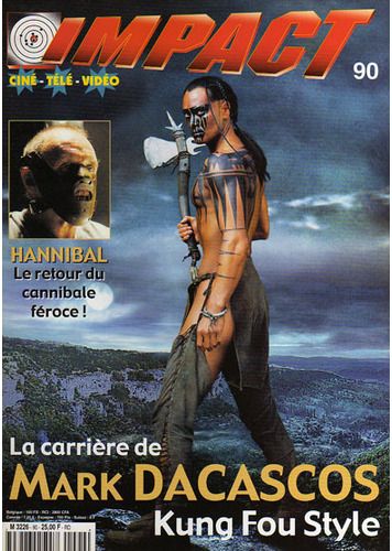 IMPACT (Fr) magazine side cover Issue 90 February 2001