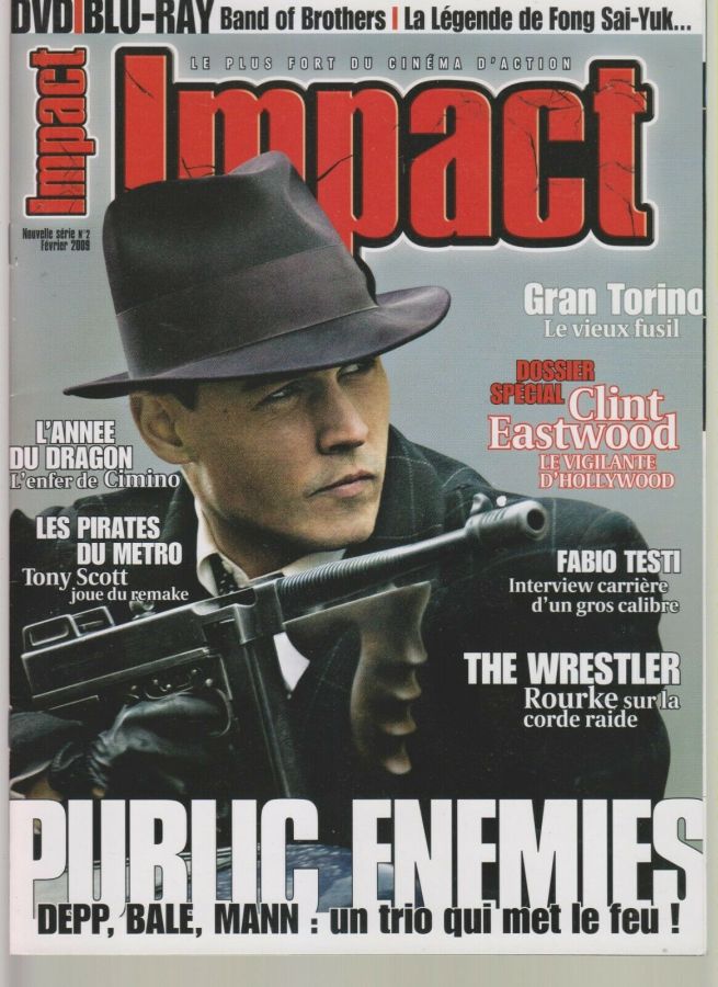 IMPACT (Fr) magazine side cover Issue 2 February 2009