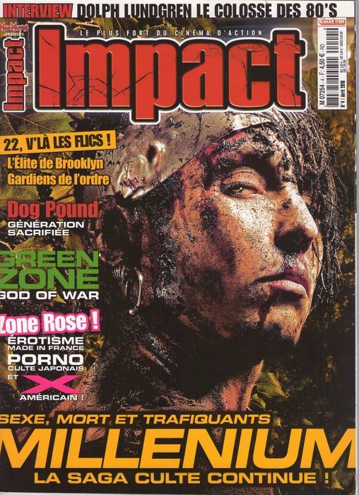 IMPACT (Fr) magazine side cover Issue 4 May/June 2010
