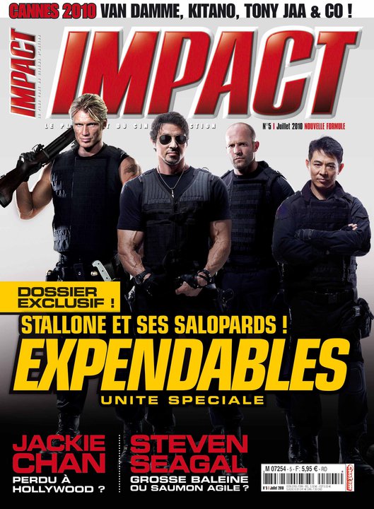IMPACT (Fr) magazine side cover Issue 5 July/August 2010