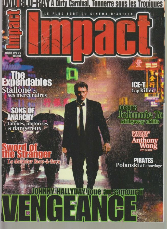 IMPACT (Fr) magazine side cover Issue 5 May 2009