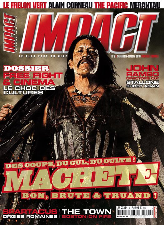 IMPACT (Fr) magazine side cover Issue 6 September/October 2010