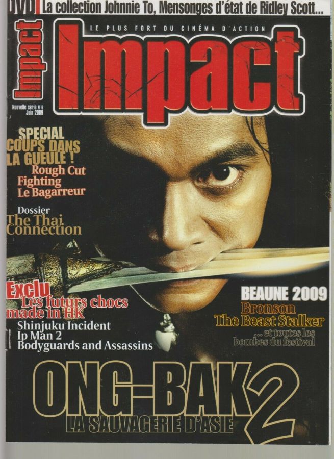 IMPACT (Fr) magazine side cover Issue 6 June 2009