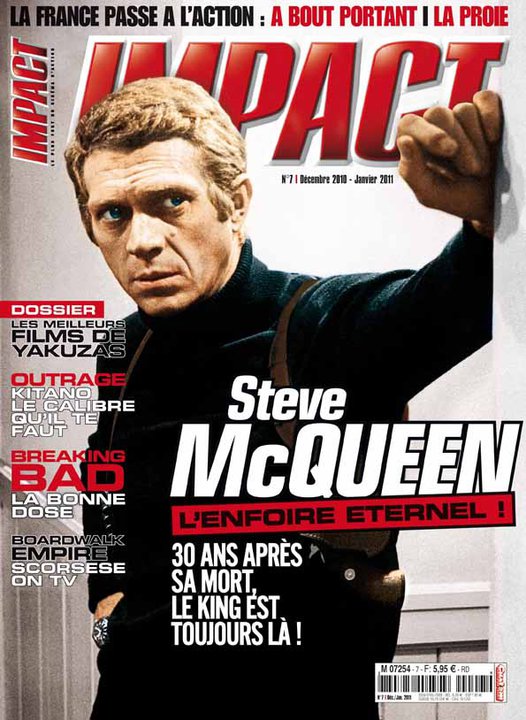 IMPACT (Fr) magazine side cover Issue 7 Dec.'10/January 2011