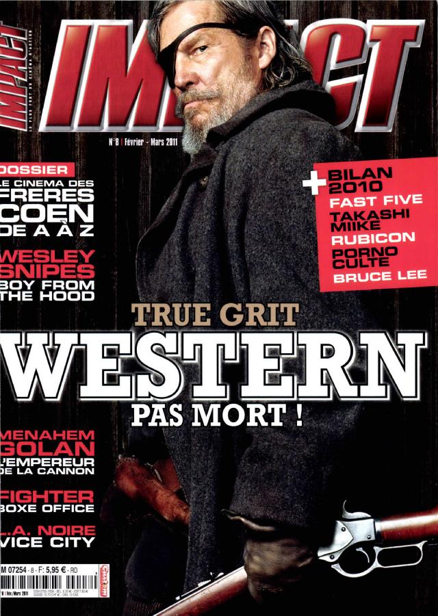 IMPACT (Fr) magazine side cover Issue 8 February/March 2011