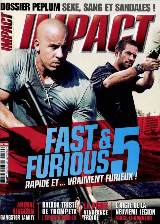IMPACT (Fr) magazine side cover Issue 9 April/May/June 2011