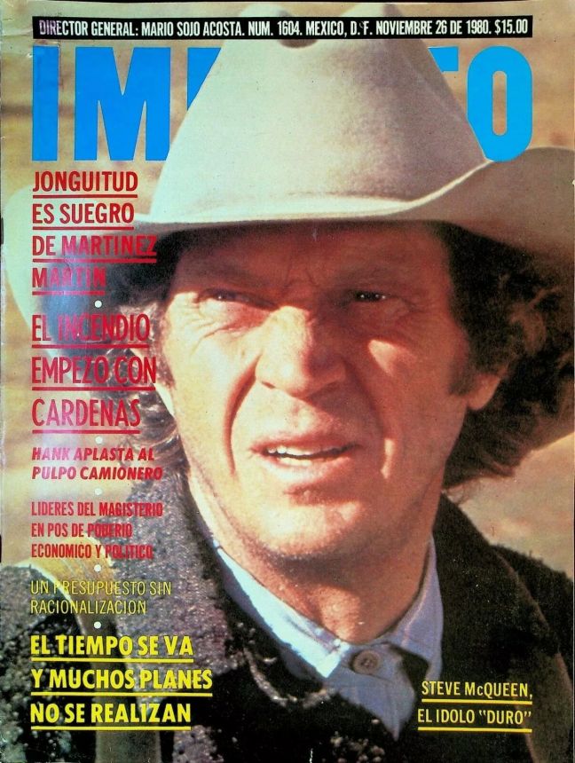 IMPACTO magazine side cover Issue 1604 26 November 1980