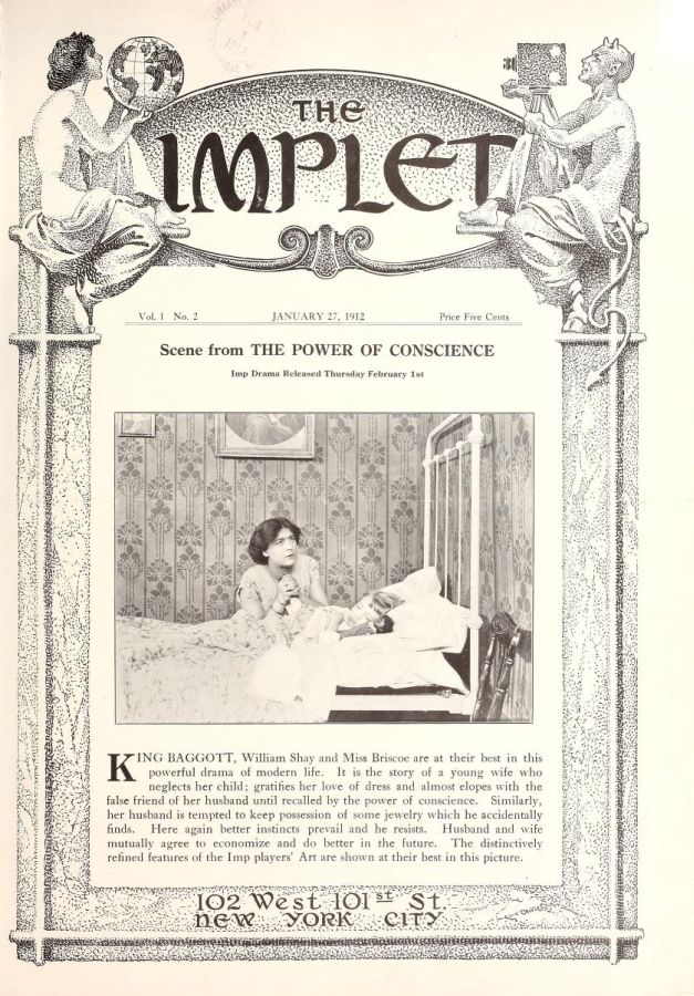 IMPLET magazine side cover Issue 2 27 January 1912