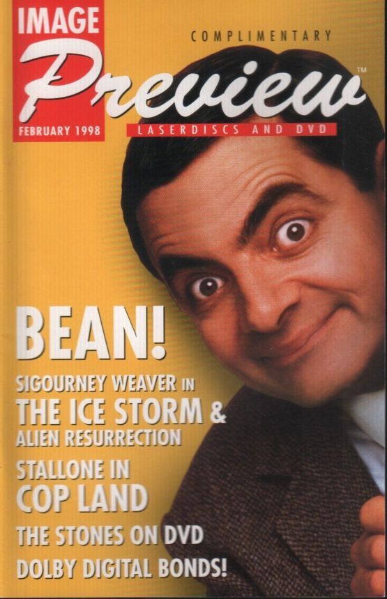 IMAGE PREVIEW magazine side cover  February 1998