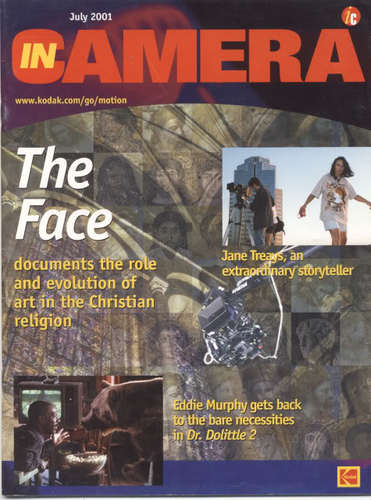 IN CAMERA magazine side cover July 2001