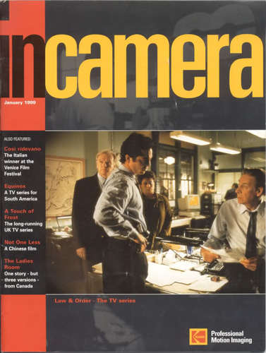 IN CAMERA magazine side cover January 1999