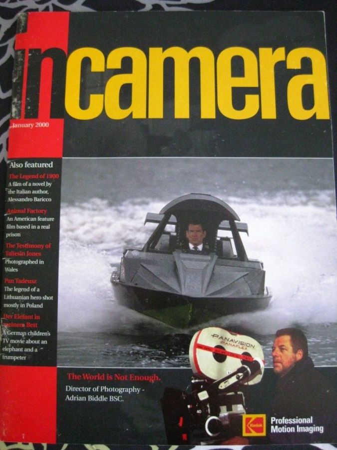 IN CAMERA magazine side cover  January 2000