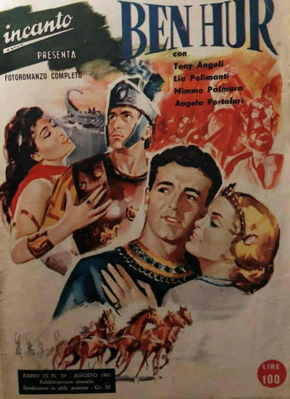 INCANTO D AMORE magazine side cover Issue 39  August 1961