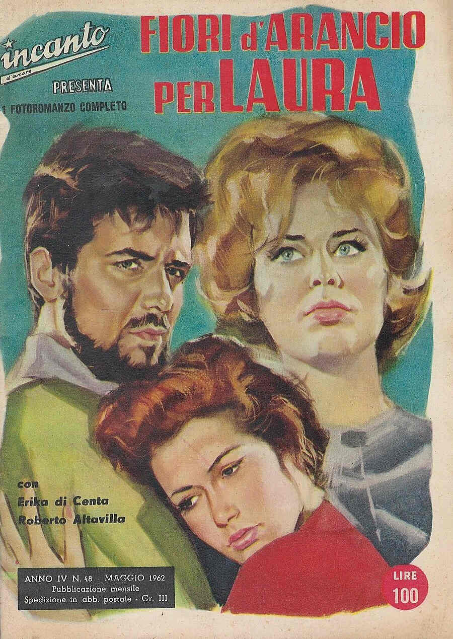 INCANTO D AMORE magazine side cover Issue 48 May 1962