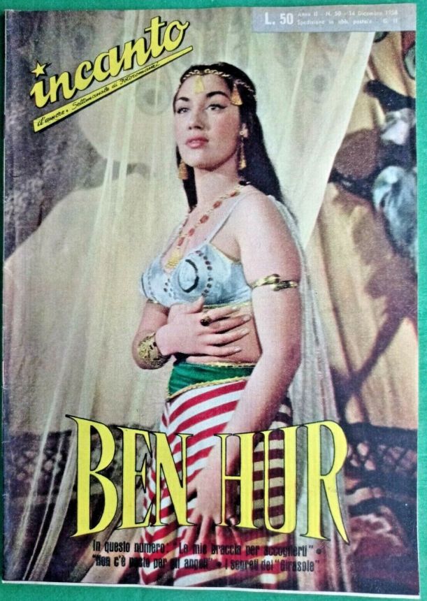 INCANTO D AMORE magazine side cover Issue 50 14 December 1958
