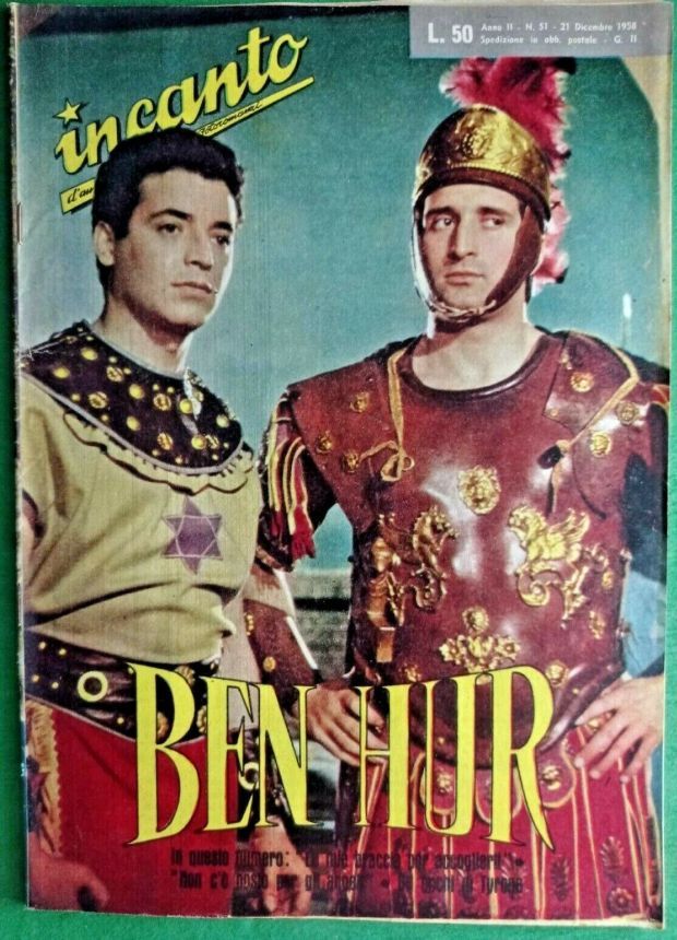 INCANTO D AMORE magazine side cover Issue 51 21 December 1958