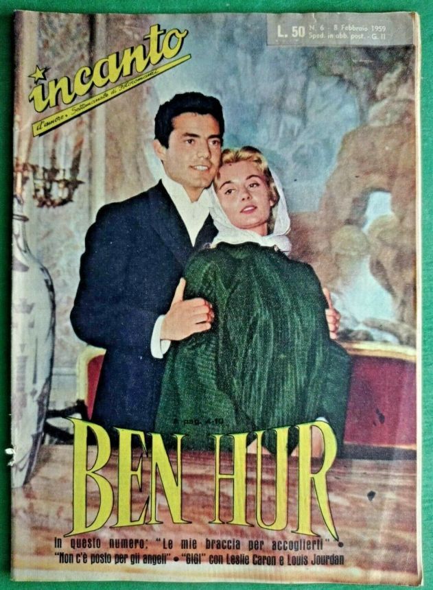 INCANTO D AMORE magazine side cover Issue 6 8 February 1959