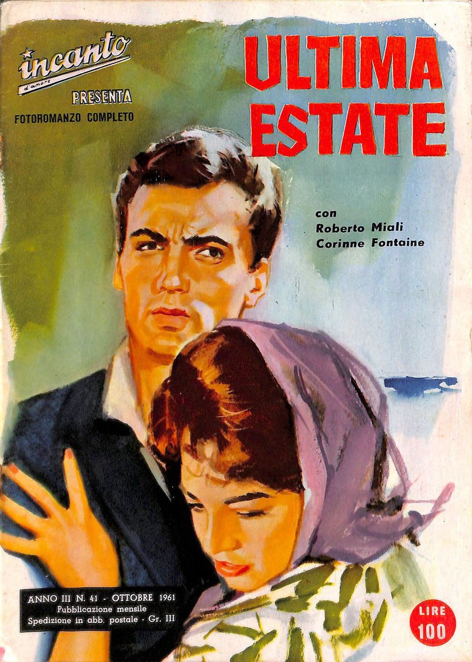 INCANTO D AMORE magazine side cover Issue 41 October 1961
