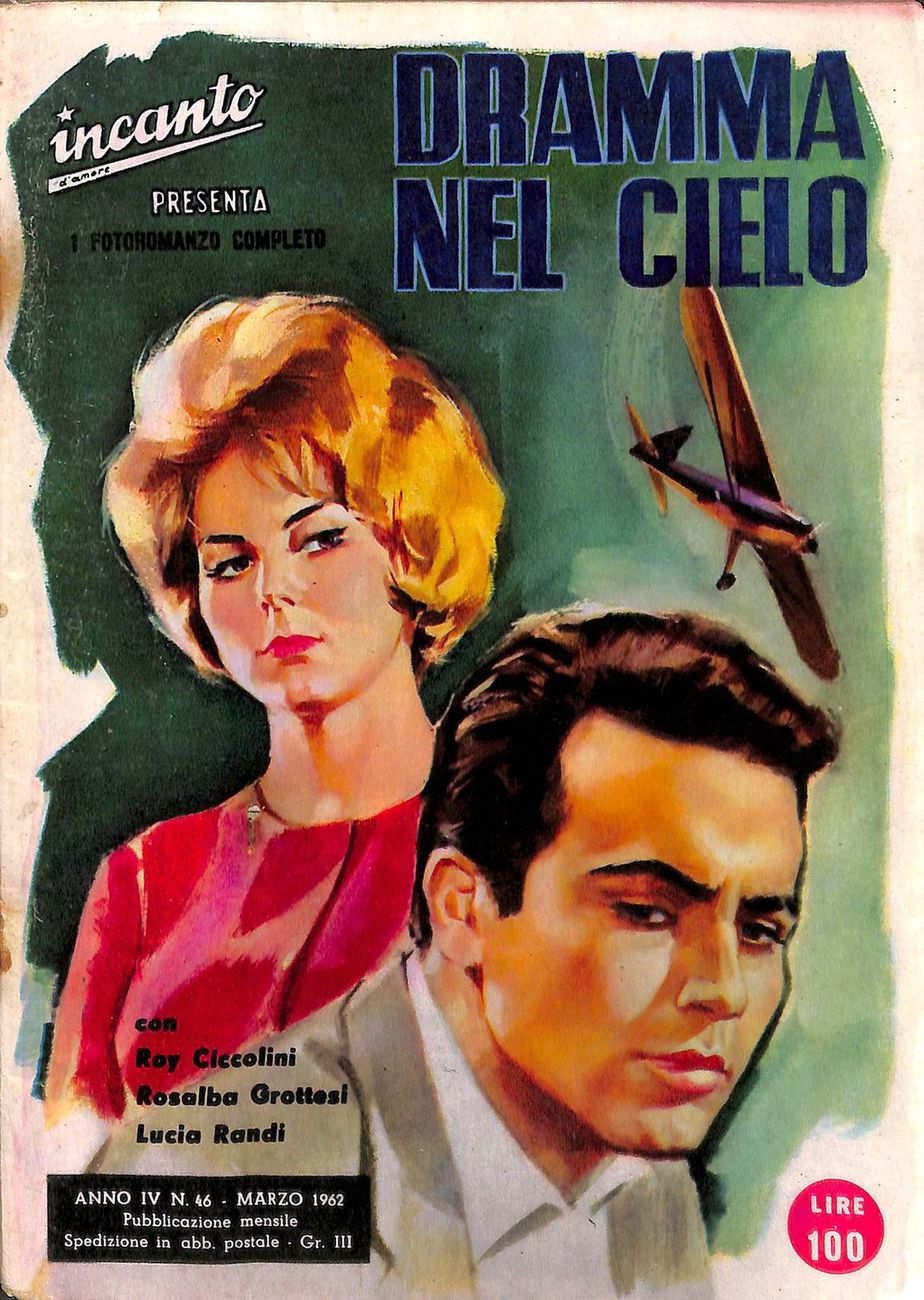INCANTO D AMORE magazine side cover Issue 46 March 1962