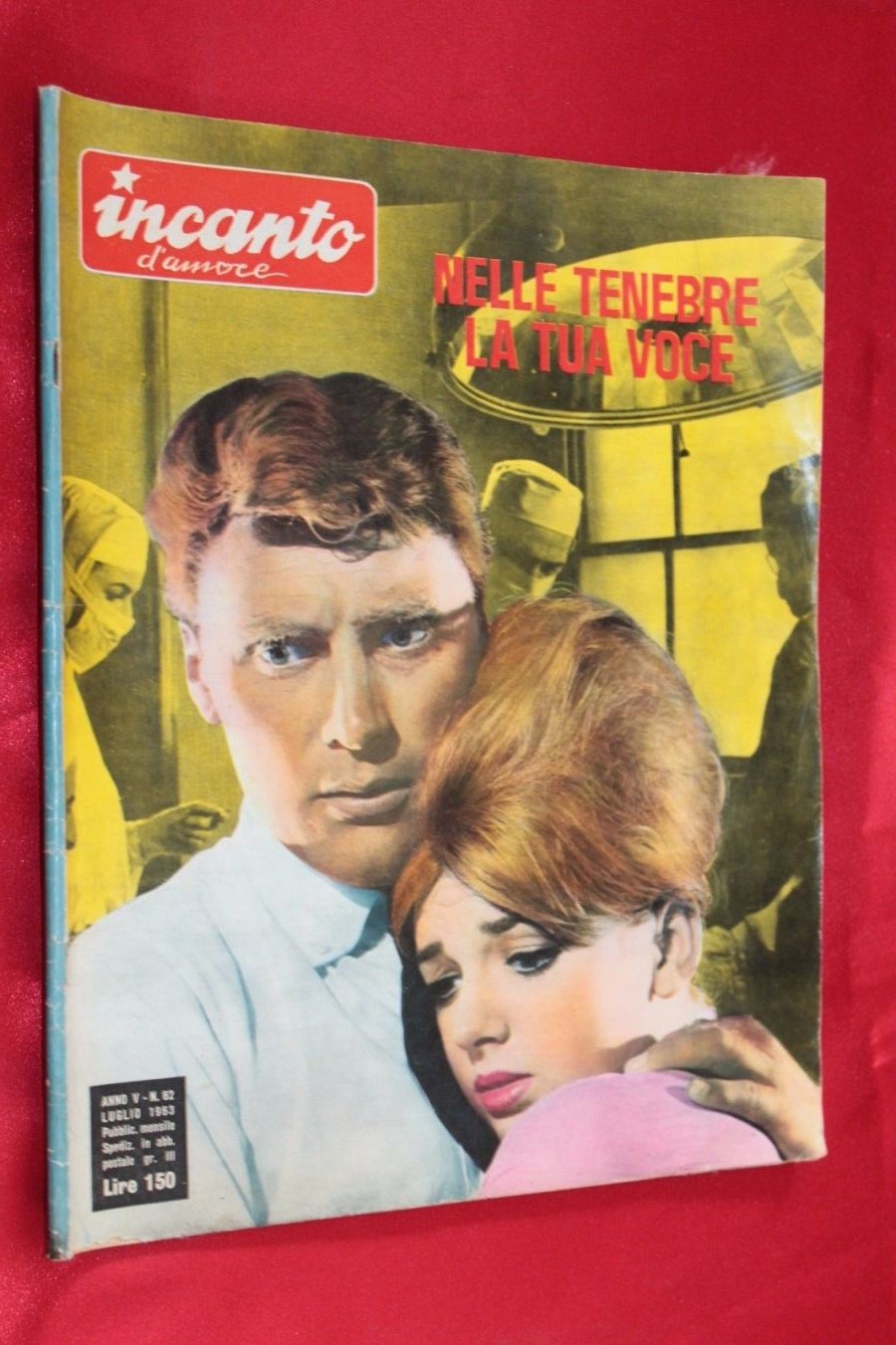 INCANTO D AMORE magazine side cover Issue 62  July 1963