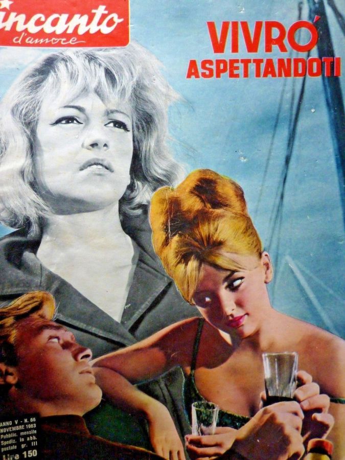 INCANTO D AMORE magazine side cover Issue 66  November 1963