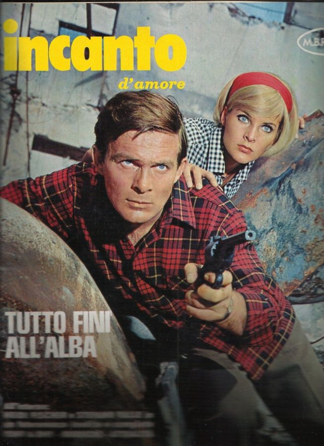 INCANTO D AMORE magazine side cover Issue 166  September 1972