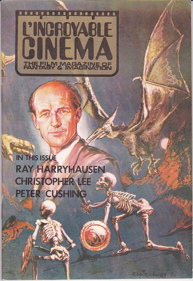 INCROYABLE CINEMA | L magazine side cover Issue 5 Autumn 1971