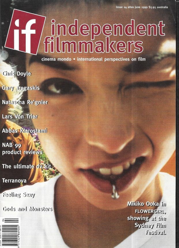 INDEPENDENT FILMMAKERS magazine side cover Issue 14  June 1999