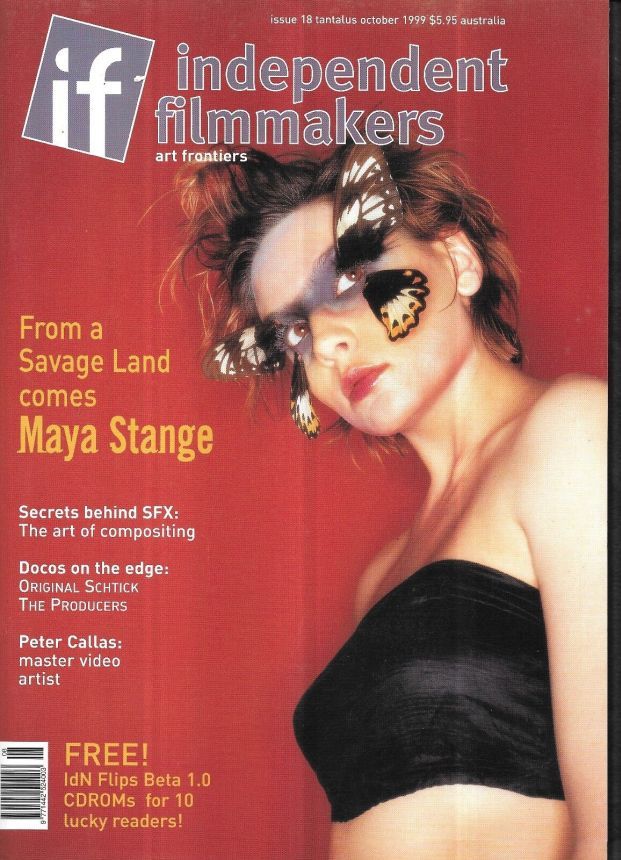 INDEPENDENT FILMMAKERS magazine side cover Issue 18  October 1999