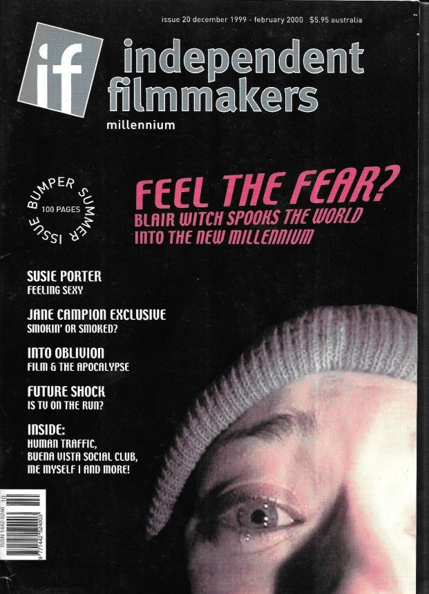 INDEPENDENT FILMMAKERS magazine side cover Issue 20  December 1999/ January 2000 