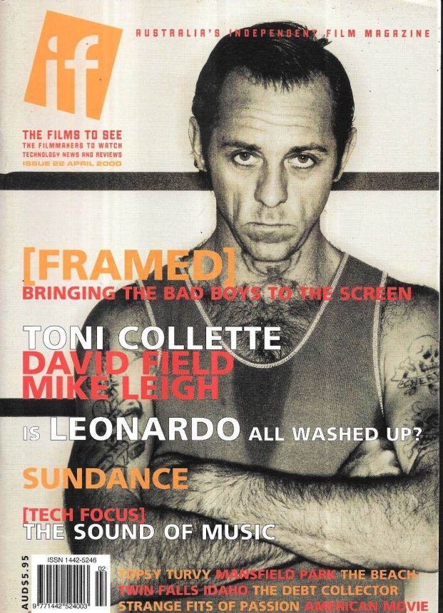 INDEPENDENT FILMMAKERS magazine side cover Issue 22  April 2000